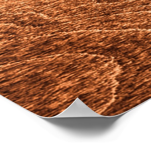 Donkere houtexpert achtergrondoppervlak met oude n poster (Hoek)