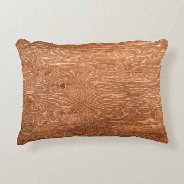 Donkere houtextextuur backaardhout, textuur, tafel accent kussen (Voorkant)