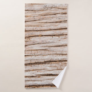 Donkere houtextuur. Abstracte achtergrond Vintabst Badhanddoek