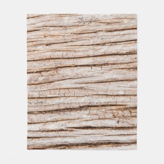 Donkere houtextuur. Abstracte achtergrond Vintabst Fleece Deken (Voorkant)