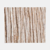Donkere houtextuur. Abstracte achtergrond Vintabst Fleece Deken (Voorkant (Horizontaal))