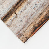 Donkere houtextuur. Abstracte achtergrond Vintabst Fleece Deken (Hoek)