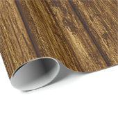 Donkere houtsnipplanken cadeaupapier (Rol Hoek)