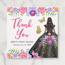 Donkere Huid Prinses Mexicaanse Bloem Jurk Sweet 1