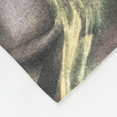Donkere huidschilfering fleece deken (Hoek)