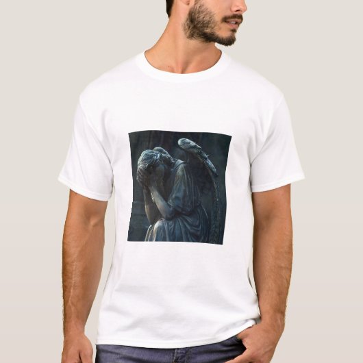 Donkere Huilende Stenen Engel T-shirt (Voorkant)