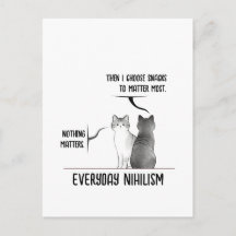 Donkere Humor Kat Elke Dag Nihilisme Citaat Introv