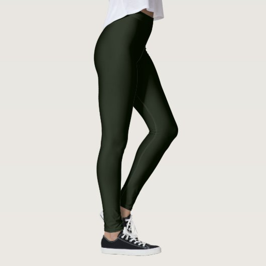 Donkere Hunter Green-Leggings Leggings (Rechts)