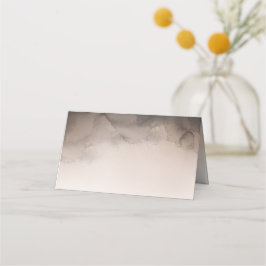 Donkere inkt bruiloft plaatskaartje