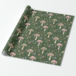 Donkere Jager Groen Melancholische Schimmel Naadlo Cadeaupapier