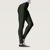 Donkere Jager Groene Leggingen Leggings (Rechts)