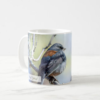 Donkere Junco Psalm 62:5 Koffiemok