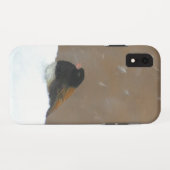 Donkere Junco-schilderijen - originele vogelkunst Case-Mate iPhone Case (Achterkant (horizontaal))