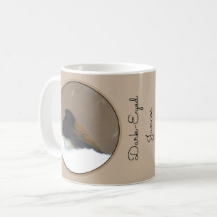 Donkere Junco-schilderijen - originele vogelkunst Koffiemok