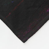 Donkere kant 1 fbcna fleece deken (Hoek)