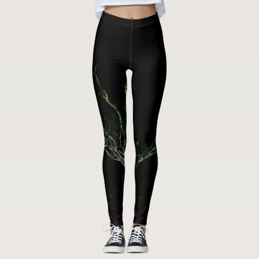 Donkere kant 1 lecna leggings (Voorkant)