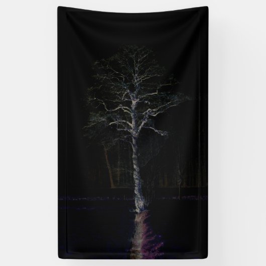 Donkere kant 3 bnrcnm spandoek (Verticaal)