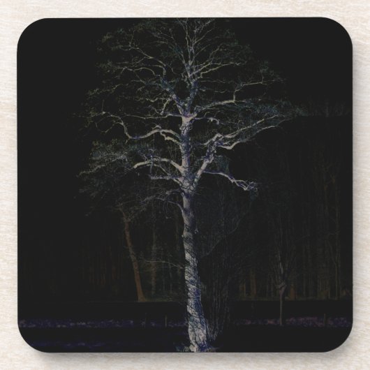 Donkere kant 3 coastercnm bier onderzetter (Voorkant)