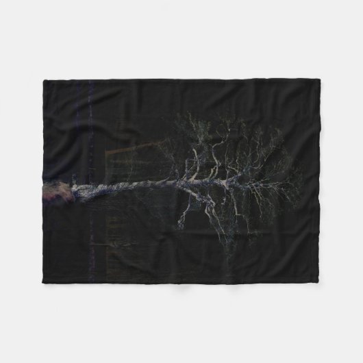 Donkere kant 3 fbcnm fleece deken (Voorkant (Horizontaal))