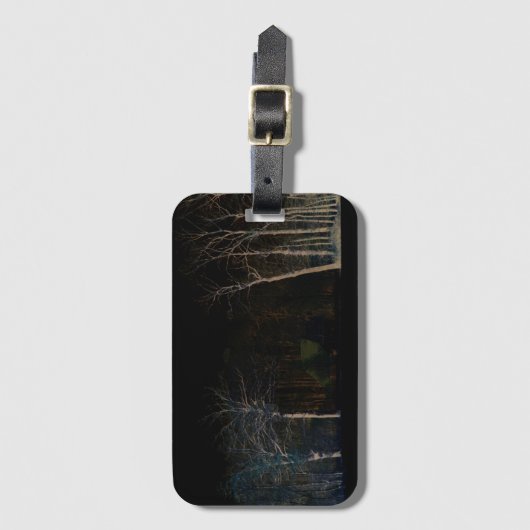 Donkere kant 4 BC ltcna Bagagelabel (Voorkant (verticaal))