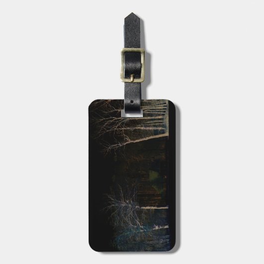 Donkere kant 4 cd ltcna bagagelabel (Voorkant verticaal)