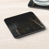 Donkere kant 4 coastercnm bier onderzetter (Linkerzijde)