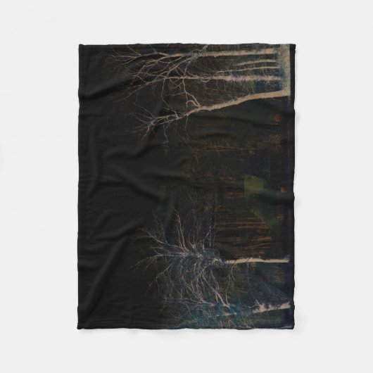 Donkere kant 4 fbcnm fleece deken (Voorkant)