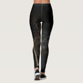 Donkere kant 4 lecna leggings (Achterkant)