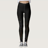 Donkere kant 4 lecnm leggings (Voorkant)
