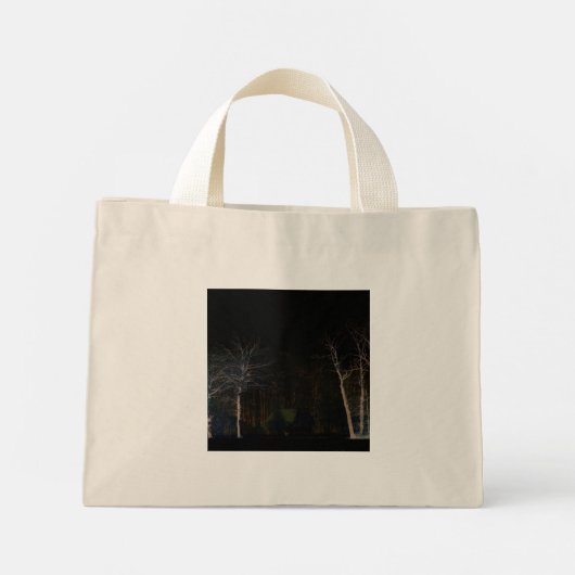 Donkere kant 4 ttcna mini tote bag (Achterkant)