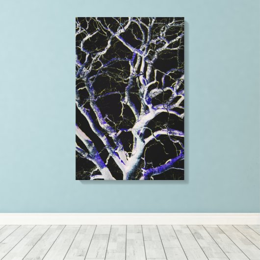 Donkere kant 5 16x24 (40x60cm) waccnm canvas afdruk (Insitu (Houten vloer))