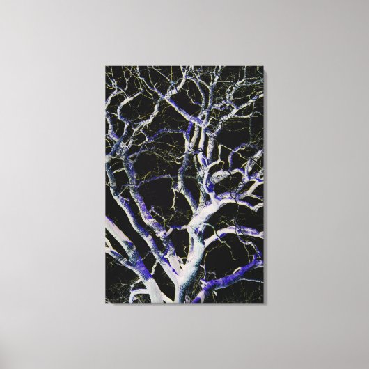 Donkere kant 5 24x36 (60x90cm) waccna canvas afdruk (Voorkant)