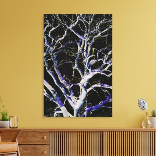 Donkere kant 5 24x36 (60x90cm) waccna canvas afdruk (Insitu (Woonkamer))