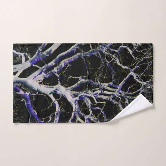 Donkere kant 5 btcna bad handdoek (Handdoek)