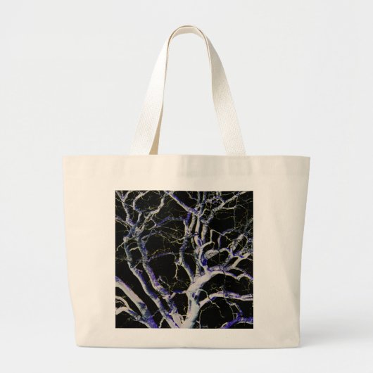 Donkere kant 5 jtcna grote tote bag (Voorkant)