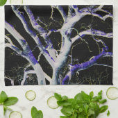 Donkere kant 5 ktcnm theedoek (Gevouwen)