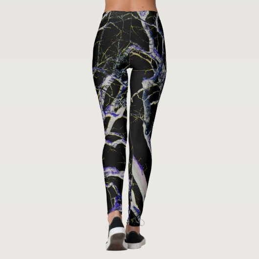 Donkere kant 5 lecna leggings (Achterkant)