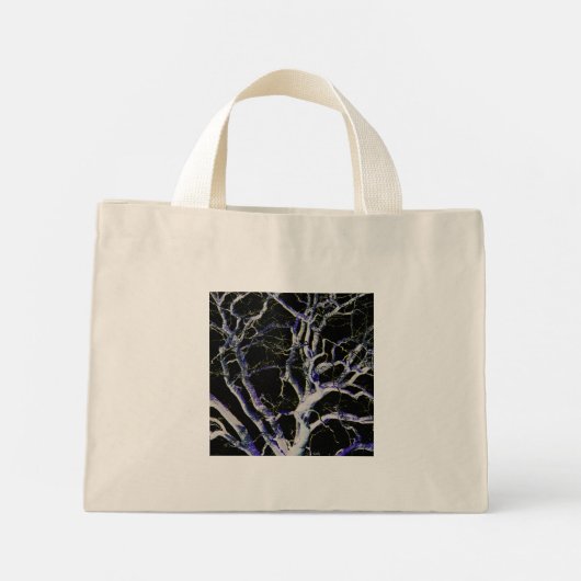 Donkere kant 5 tcnm mini tote bag (Achterkant)