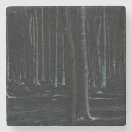 Donkere kant 6 coastercnm stenen onderzetter