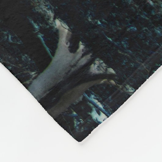 Donkere kant 6 fbcnm fleece deken (Hoek)