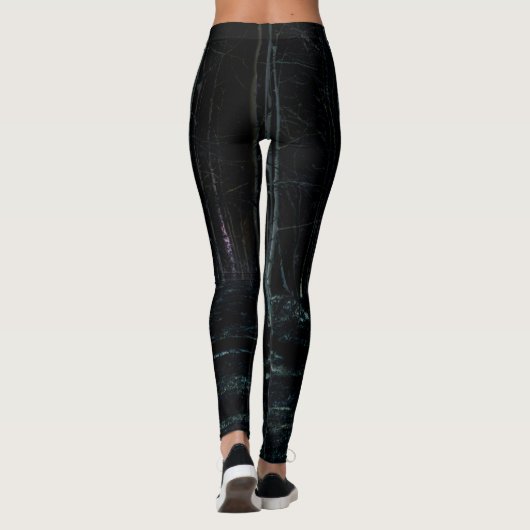 Donkere kant 6 lecna leggings (Achterkant)