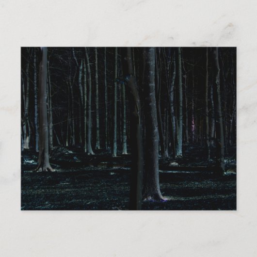 Donkere kant 6 pccna briefkaart (Voorkant)