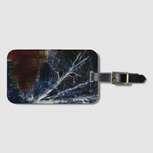 Donkere kant 7 BC ltcna Bagagelabel (Voorkant (horizontaal))