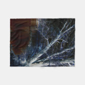 Donkere kant 7 fbcna fleece deken (Voorkant (Horizontaal))