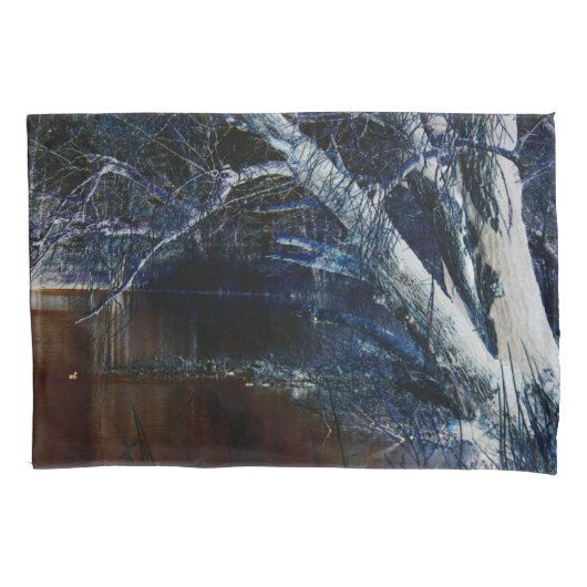 Donkere kant 7 pccna kussensloop (Voorkant)