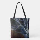 Donkere Kant 7 sta Tote Bag (Achterkant)