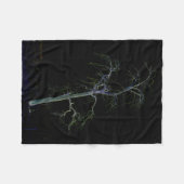 Donkere kant 8 fbcn fleece deken (Voorkant (Horizontaal))