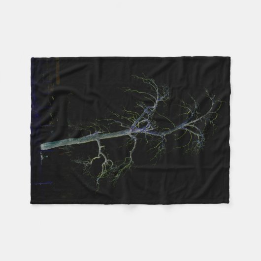 Donkere kant 8 fbcn fleece deken (Voorkant (Horizontaal))