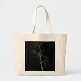 Donkere kant 8 jtcnm grote tote bag