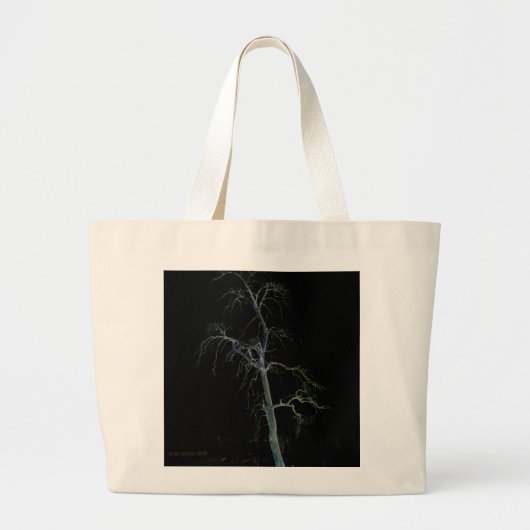 Donkere kant 8 jtcnm grote tote bag (Voorkant)